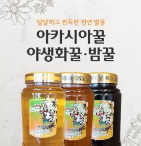 [국내산] 대둔산양봉원 천연벌꿀