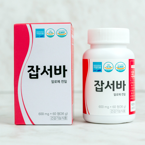 [국내산] 건강&면역부자 잡서바 환 60정