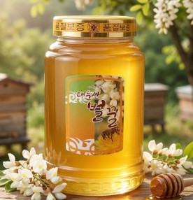 면역부자 아카시아꿀 1.2kg 2.4kg 단품