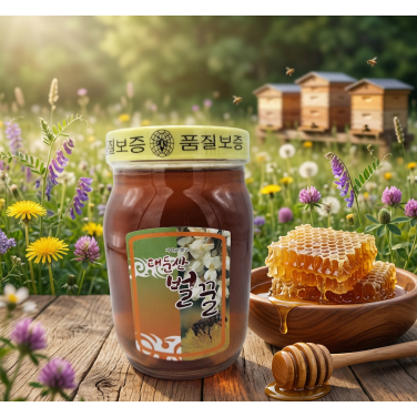 면역부자 야생화꿀 1.2kg 2.4kg 단품
