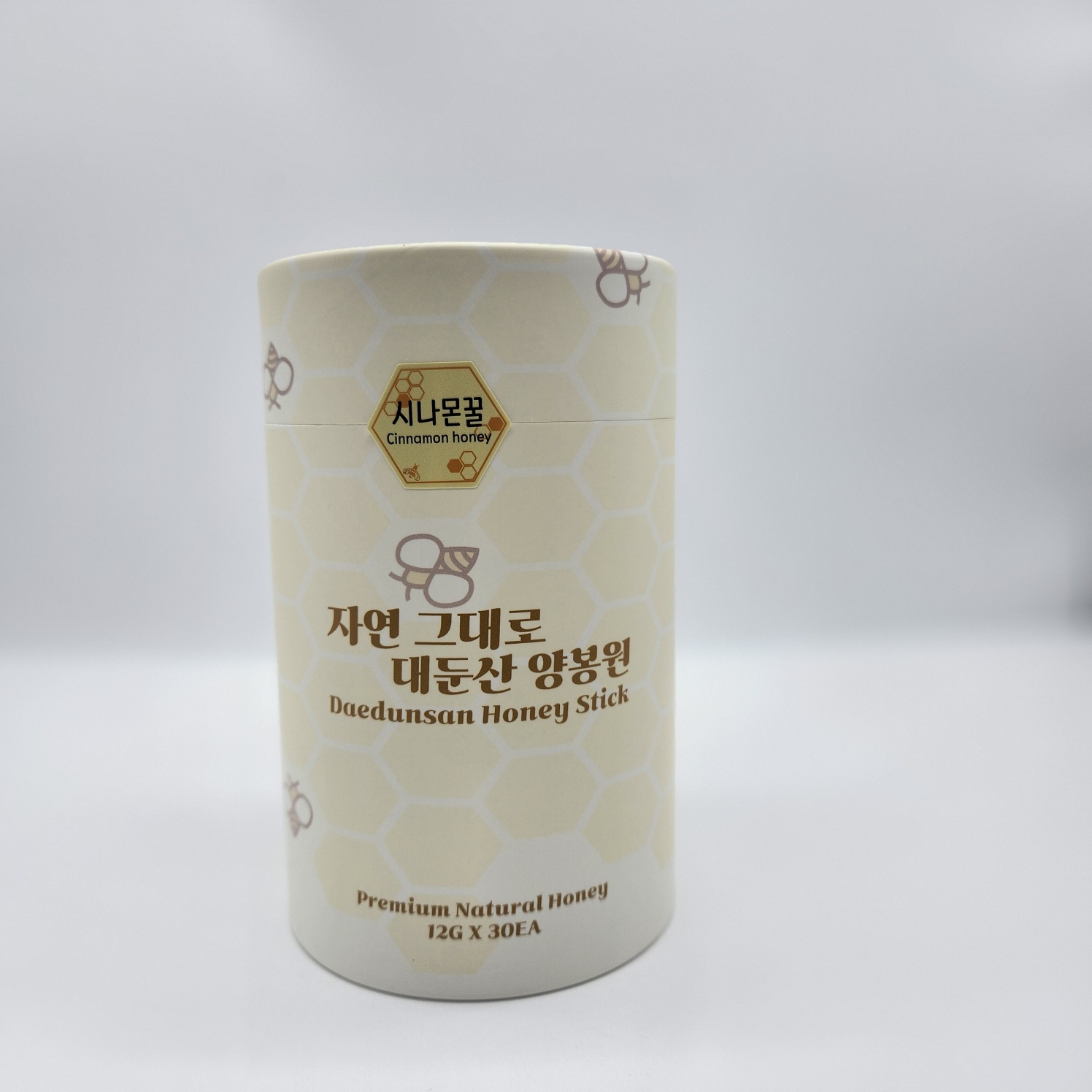 꿀스틱 국내산 자연 시나몬 벌꿀 12g 30개 선물세트