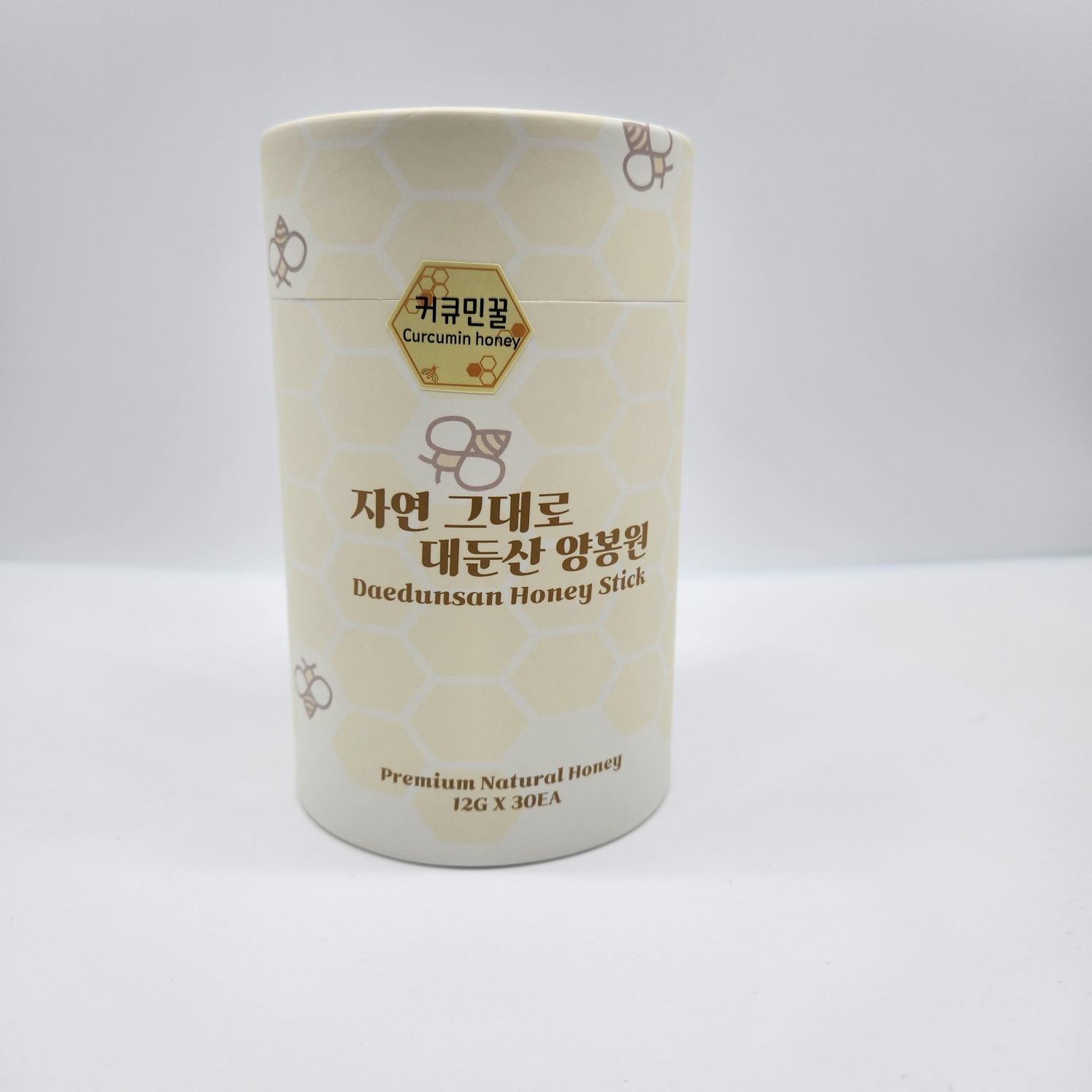 꿀스틱 국내산 자연 커큐민 벌꿀 12g 30개 선물세트