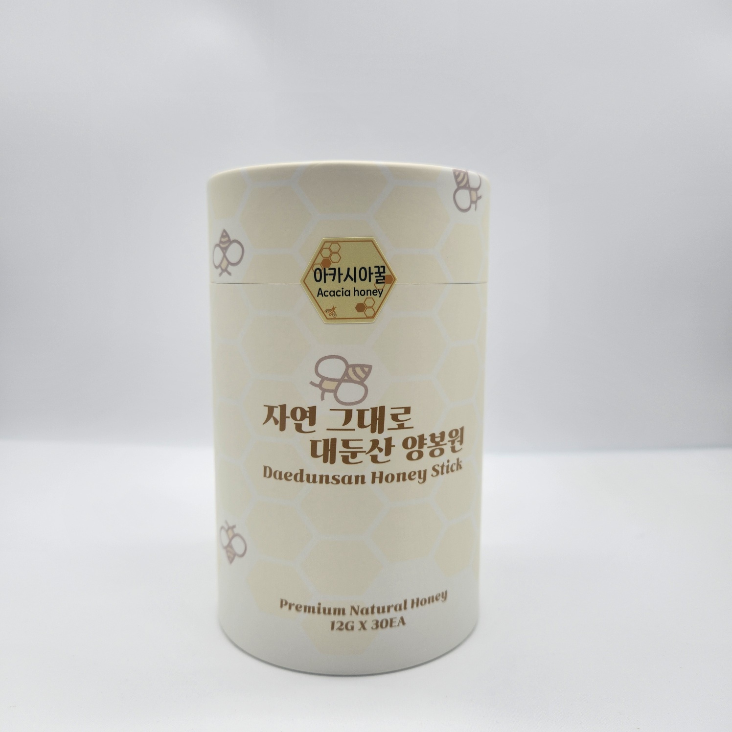 꿀스틱 국내산 자연 아카시아 벌꿀 12g 30개 선물세트